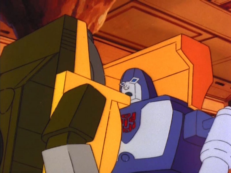 Brawn and Huffer talking