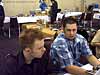 BotCon 2004: Dreamwave Crew - Transformers Event: Adam Patyk and Brad Mick discussing some of their work while signing autographs