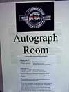 BotCon 2004: Fans and Miscellaneous Pics - Transformers Event: Autograph Room sign