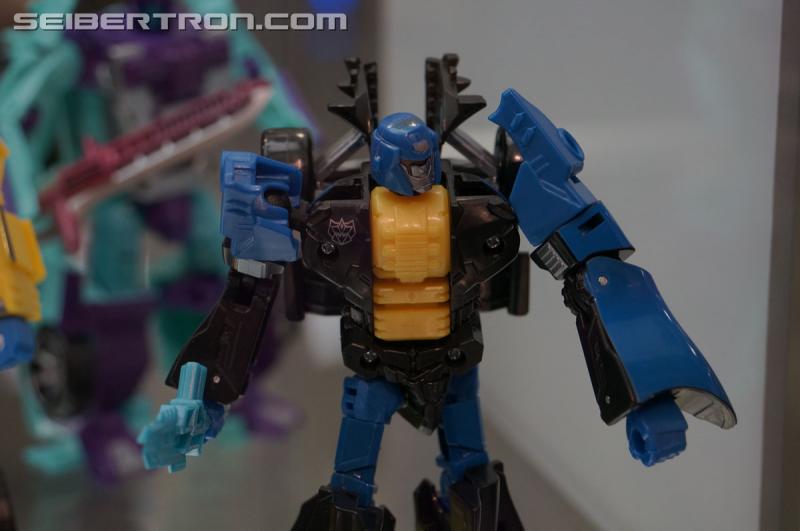 SDCC 2015 - Hasbro Booth: Combiner Wars G2 Menasor and the Stunticons