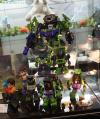 Toy Fair 2016: Kids Logic Devastator & Constructicons and Comicave Studios AOE Optimus Prime & Bumblebee - Transformers Event: Kids Logic Devastator+constructicons 004
