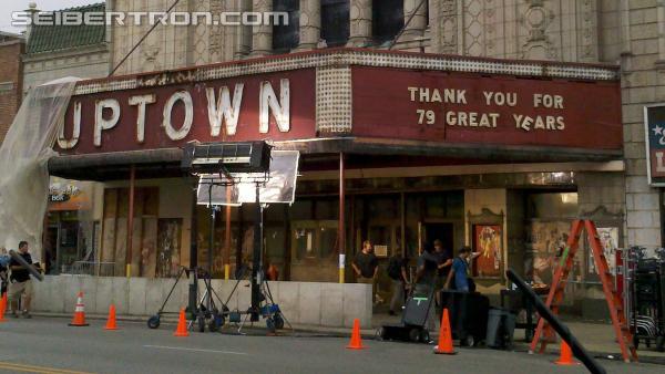 New pics of Transformers 4 filming in Chicago's Uptown Area